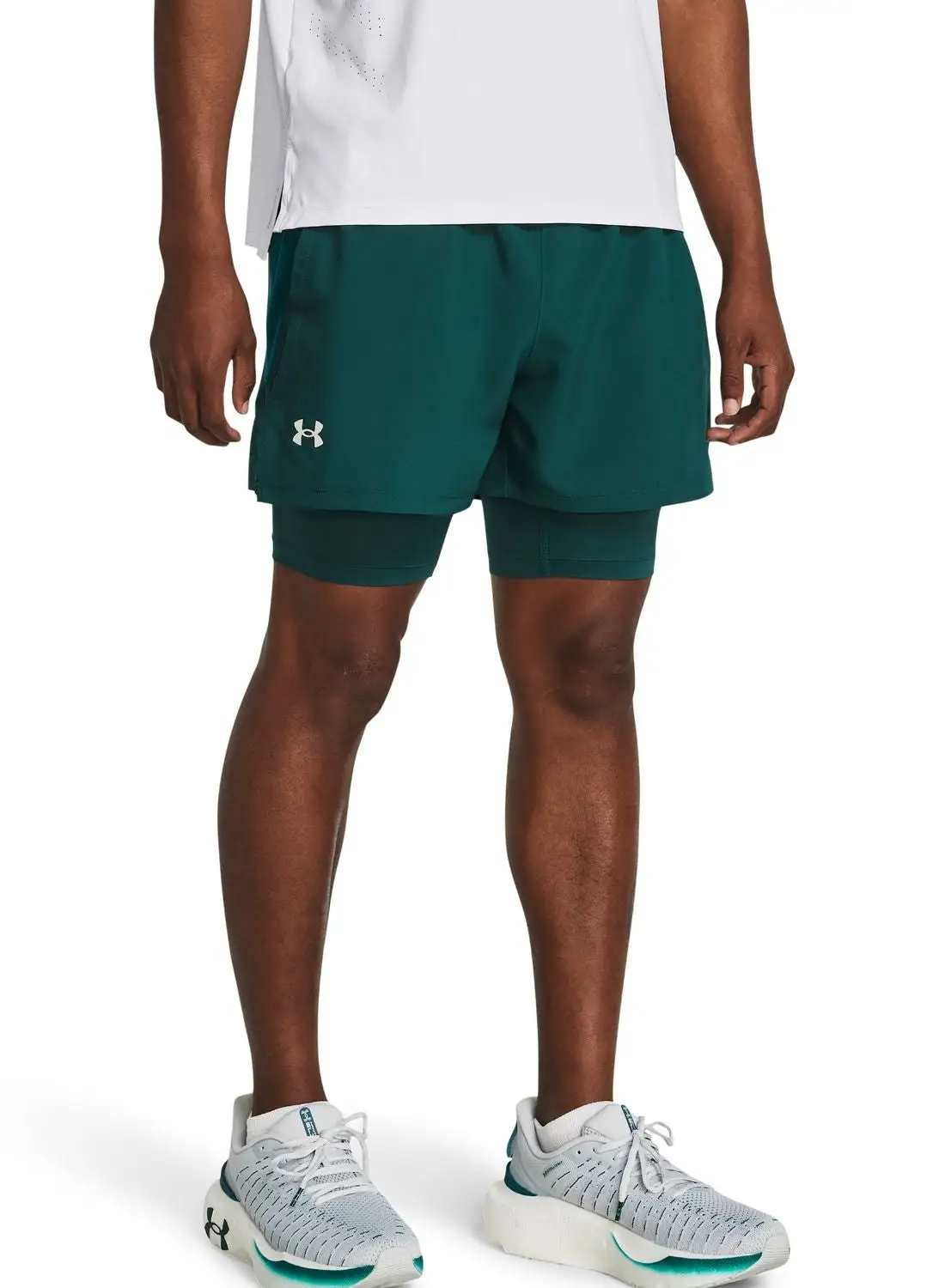 UNDER ARMOUR Launch 5'' 2-In-1 Shorts