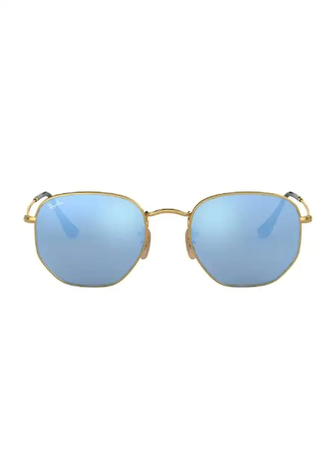 Ray-Ban UV Protection Hexagon Sunglasses - RB3548N 001/9O 48 - Lens Size: 48 mm - Gold