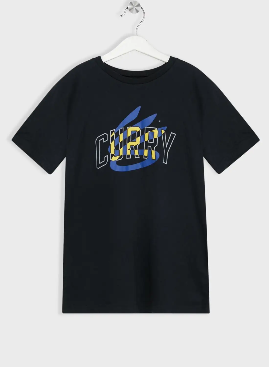 UNDER ARMOUR Boys' Curry Logo T-Shirt