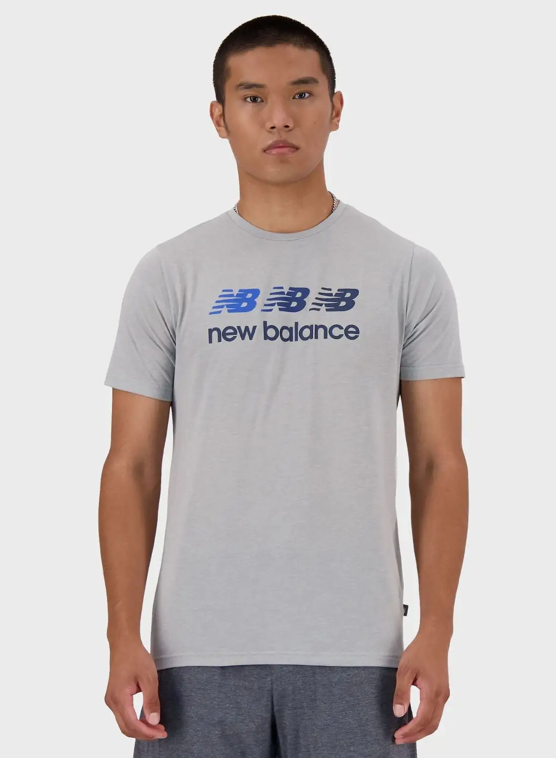New Balance Heathertech Graphic T-Shirt