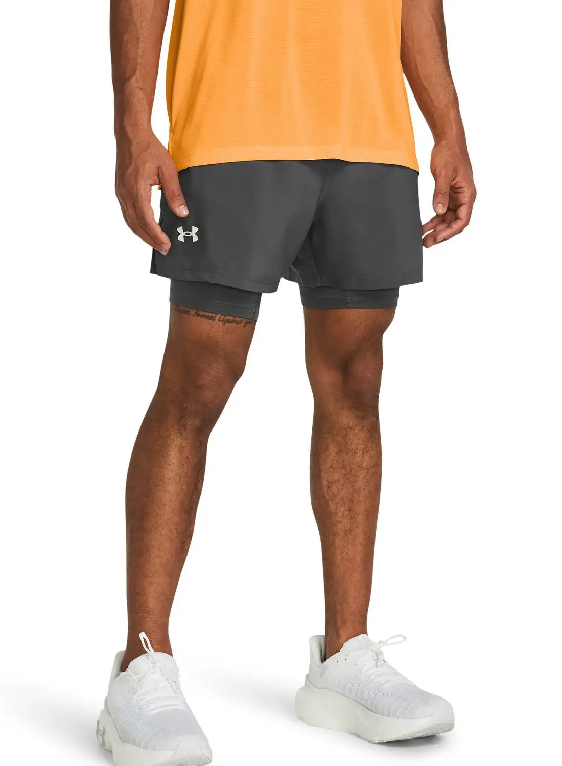 UNDER ARMOUR Launch 5'' 2-In-1 Shorts