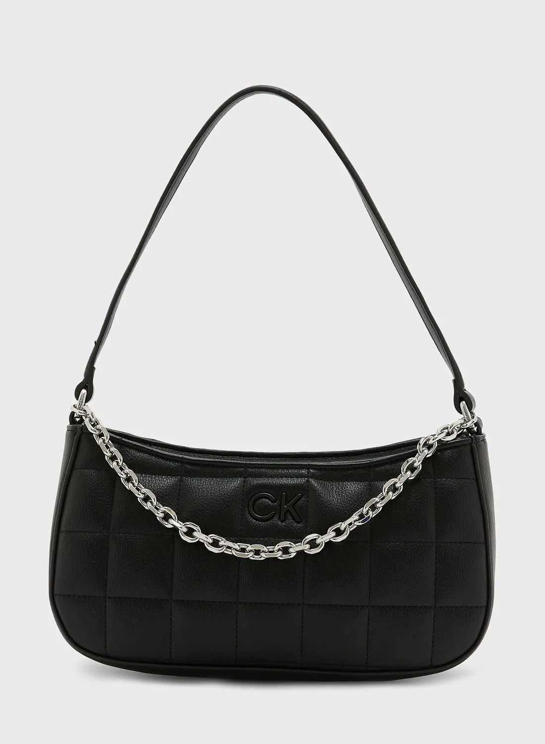 CALVIN KLEIN Square Quilted Chain Crossbody