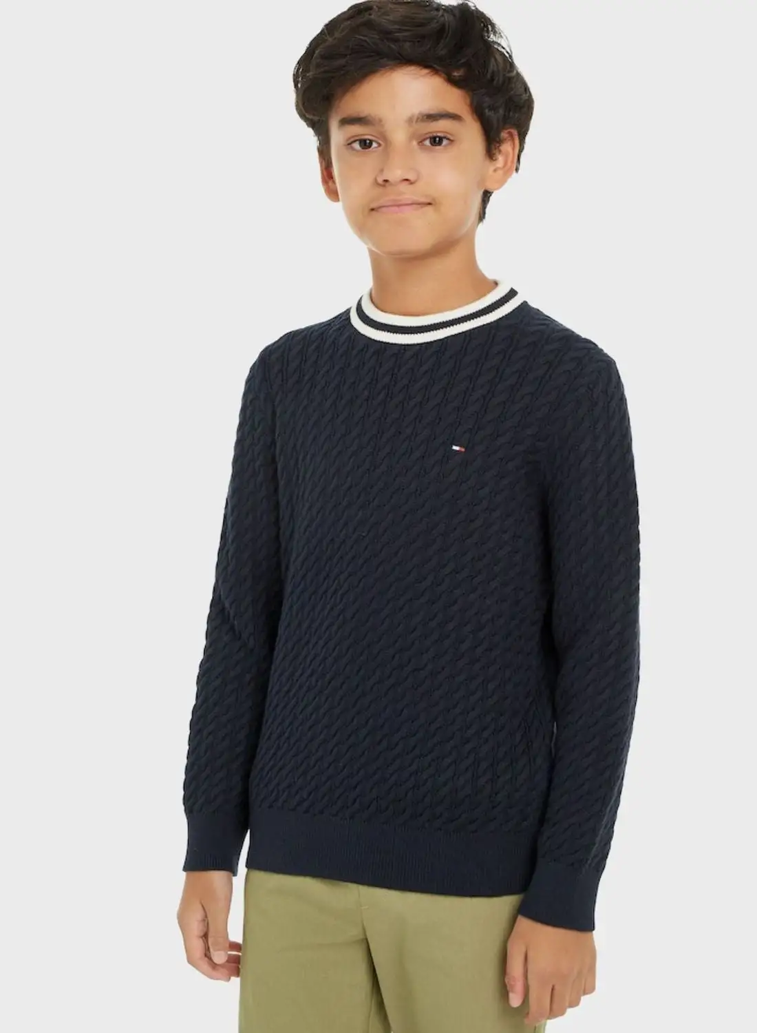 TOMMY HILFIGER Kids Knitted Sweater