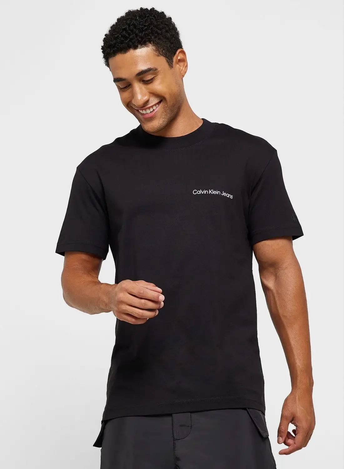 Calvin Klein Jeans Logo Crew Neck T-Shirt
