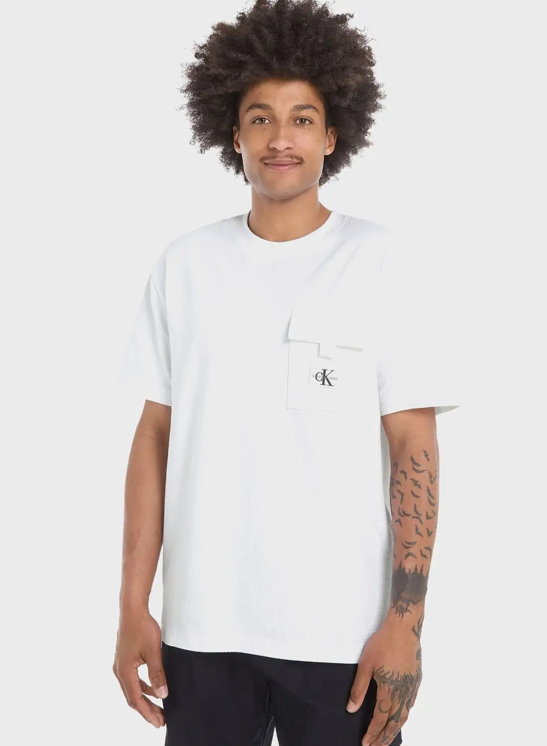 Calvin Klein Jeans Logo Front Pocket T-Shirt