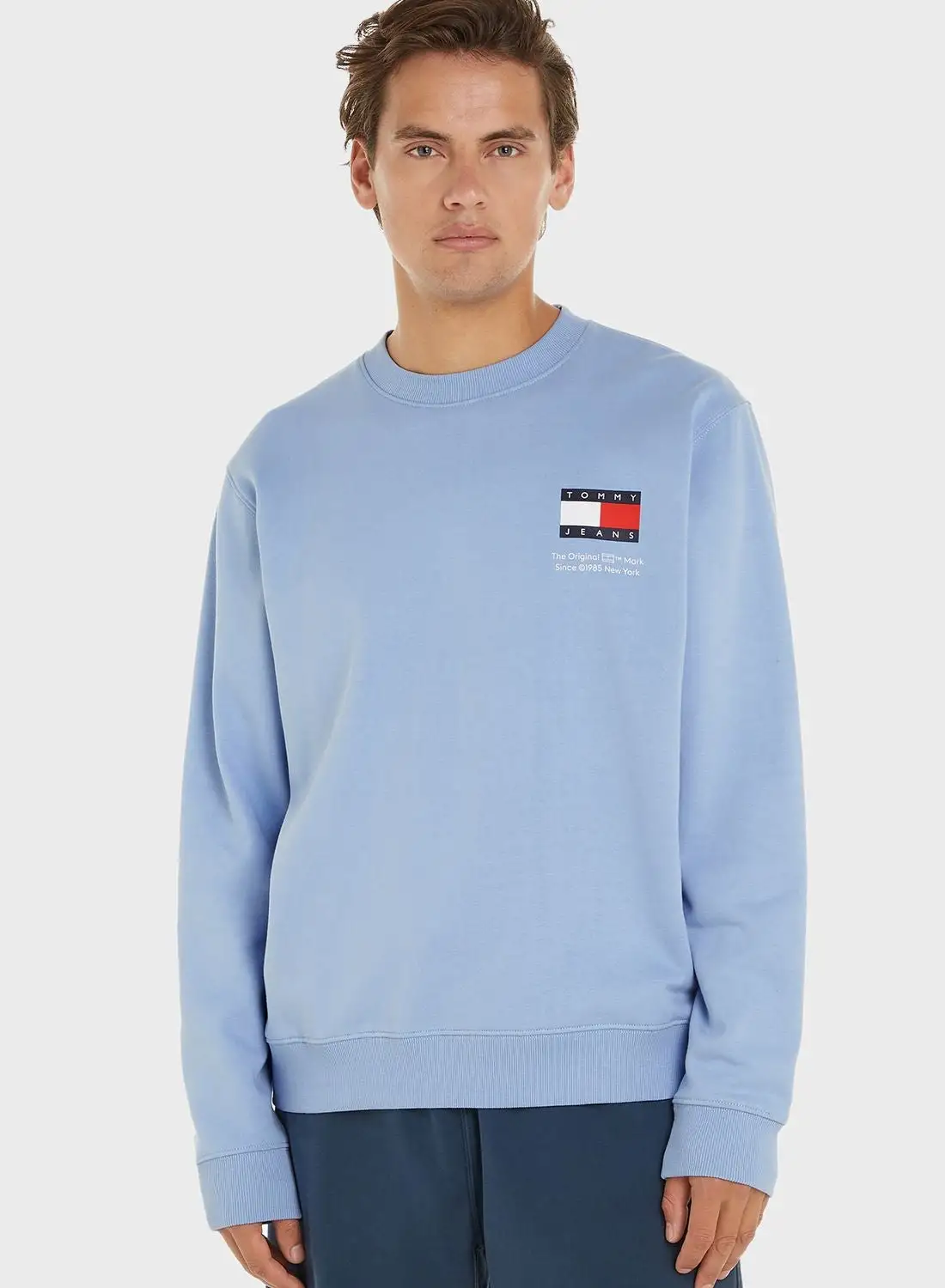 TOMMY JEANS Monogram Crew Neck Sweatshirt