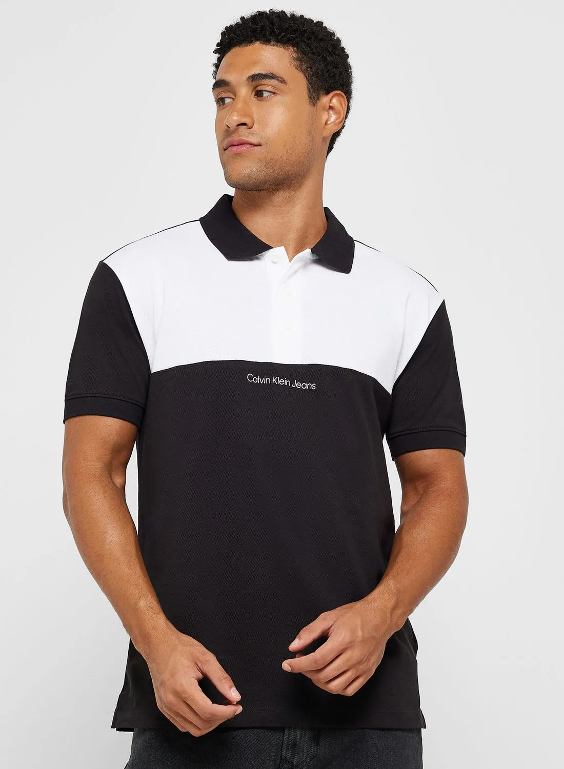 Calvin Klein Jeans Color Block Polo