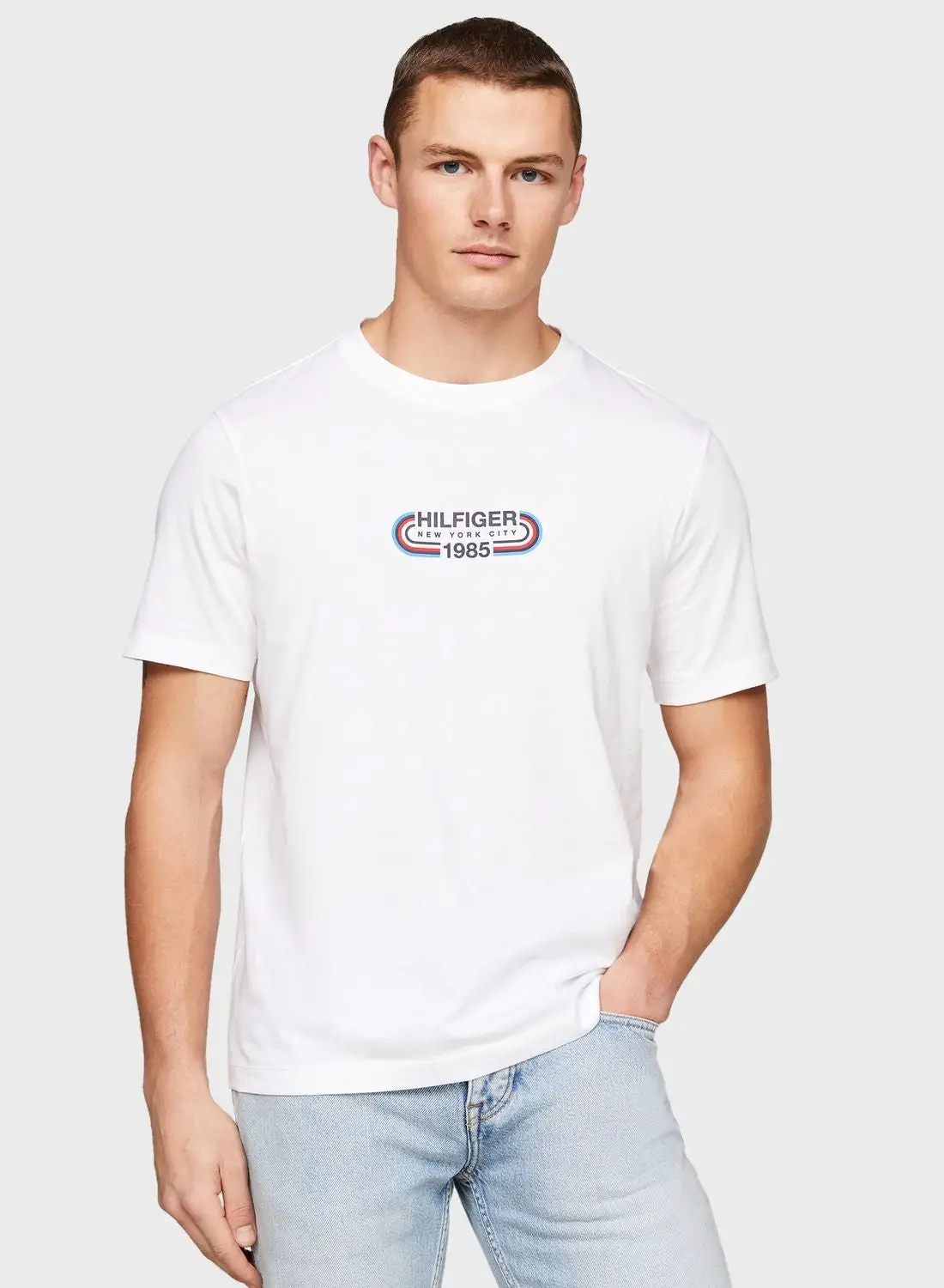 TOMMY HILFIGER Track Graphic T-Shirt