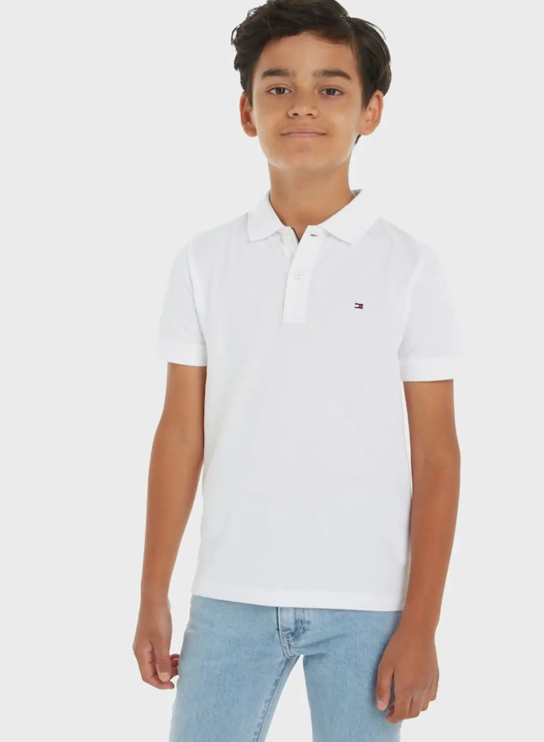 TOMMY HILFIGER Youth Logo Polo