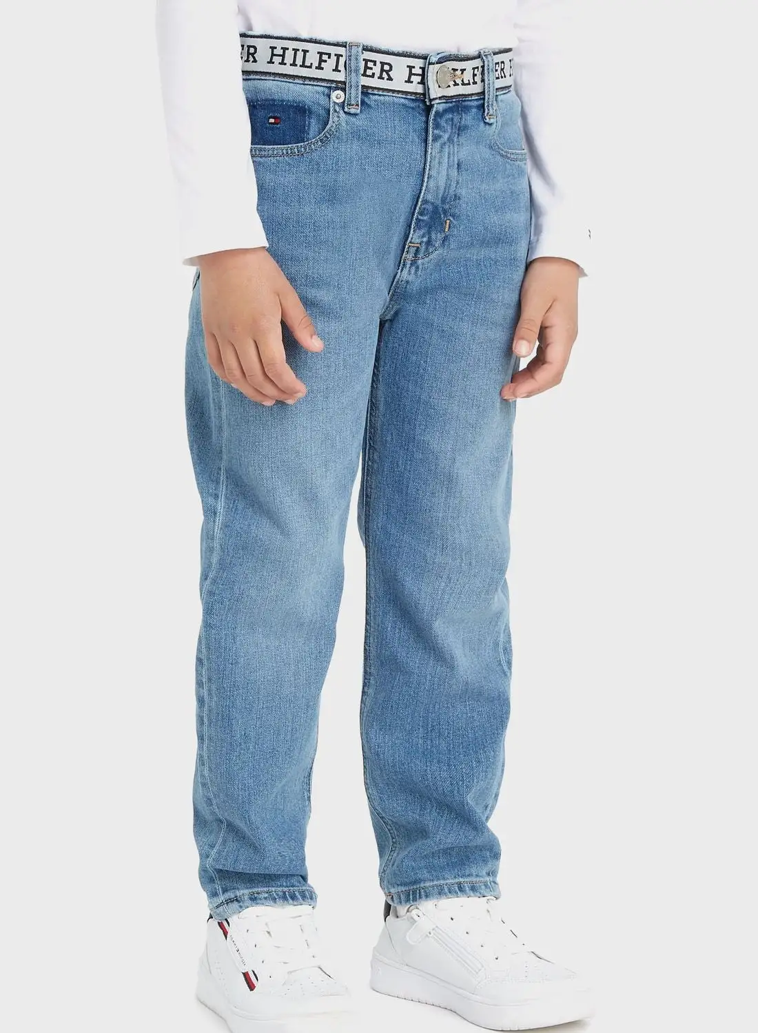 TOMMY HILFIGER Kids Straight Fit Jeans