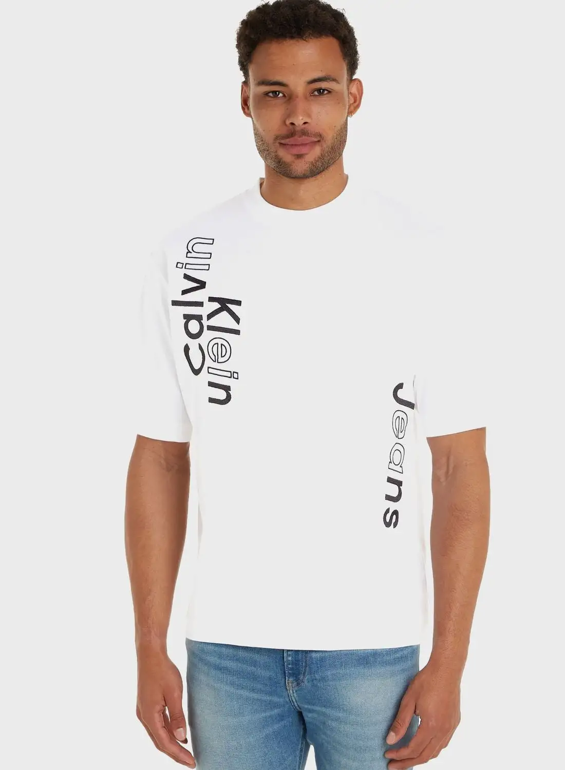 Calvin Klein Jeans Blocking Graphic T-Shirt