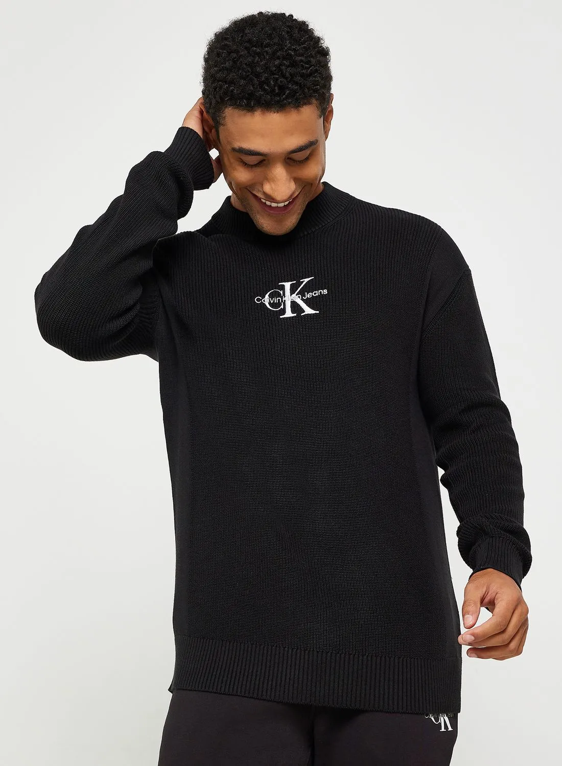 Calvin Klein Jeans Logo Crew Neck Sweater