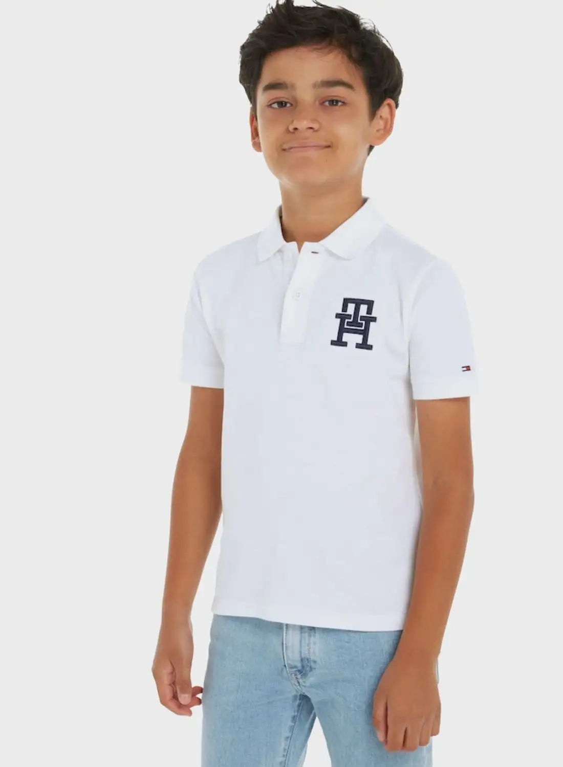 TOMMY HILFIGER Youth Monogram Polo