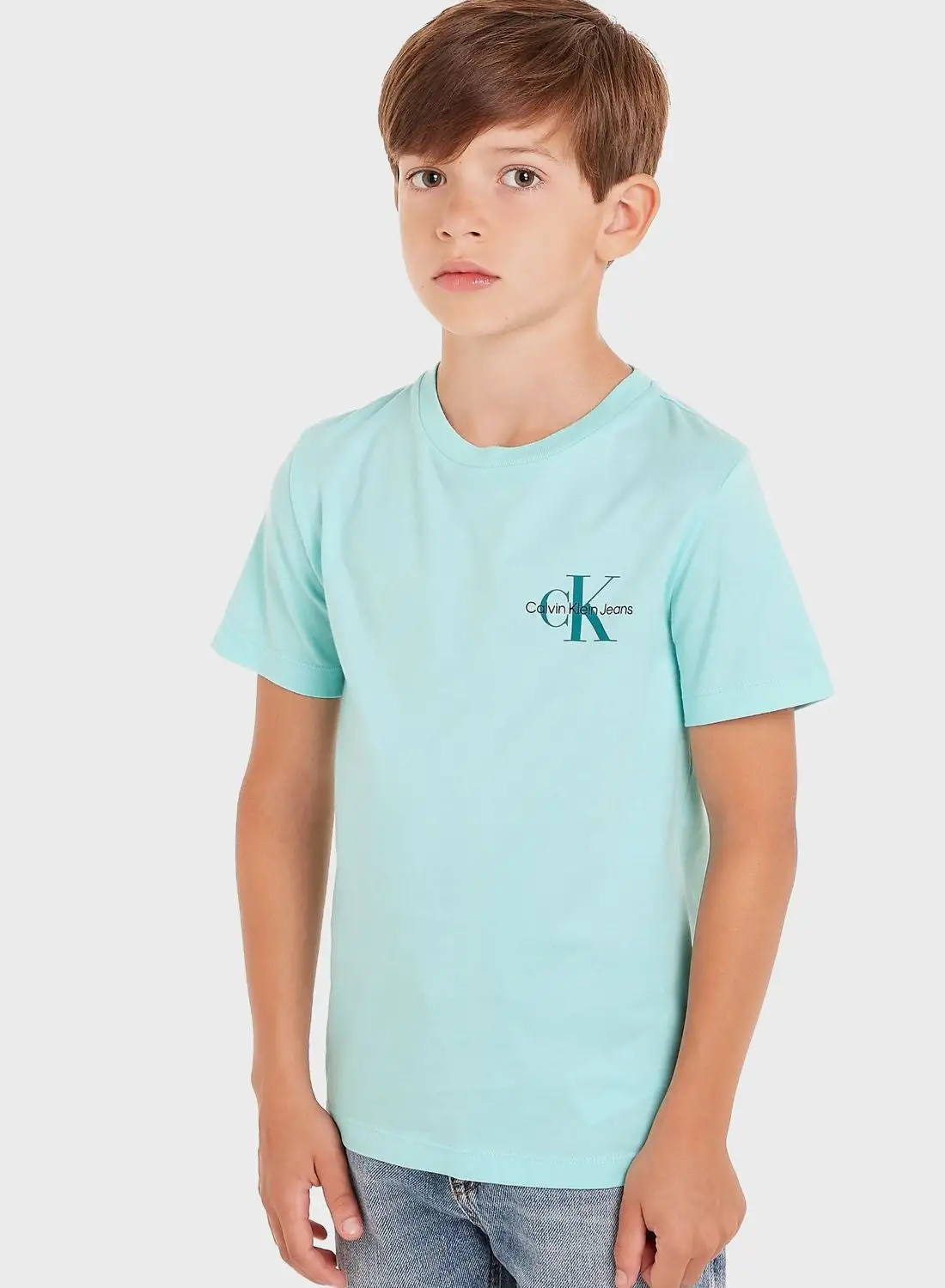 Calvin Klein Jeans Youth Chest Monogram T-Shirt