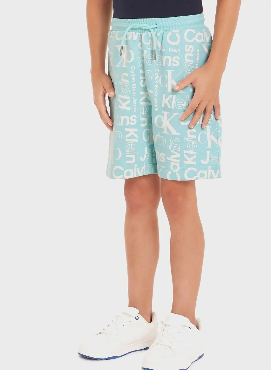 Calvin Klein Jeans Kids All Over Print Shorts