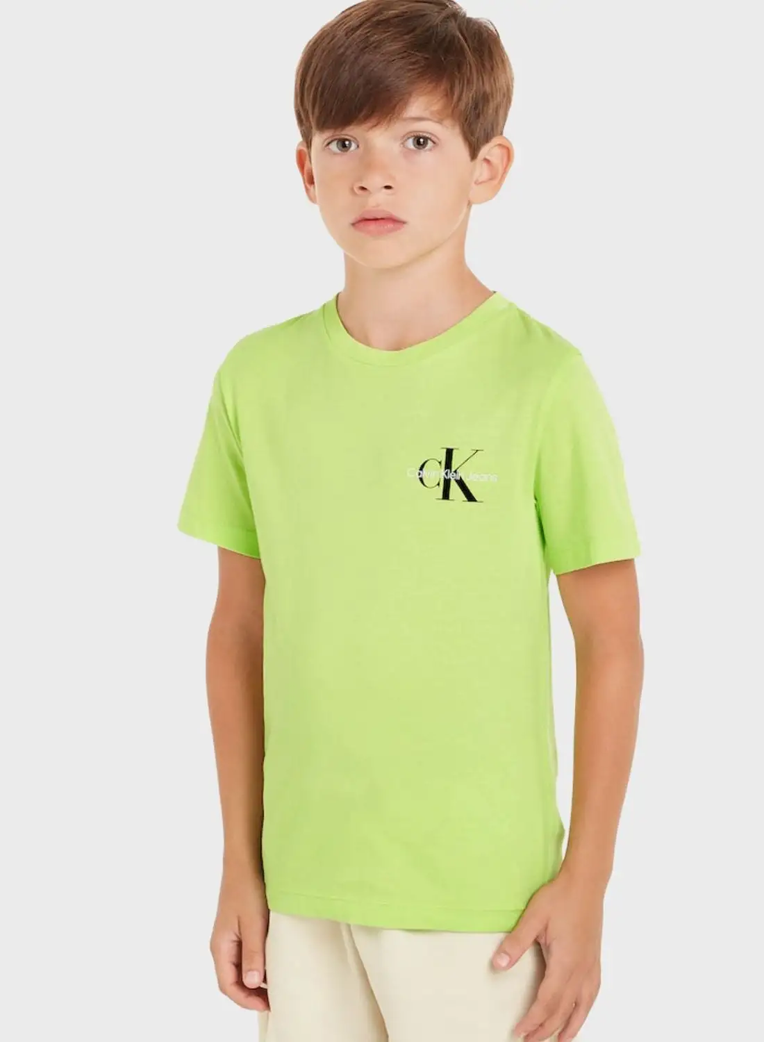 Calvin Klein Jeans Youth Chest Monogram T-Shirt