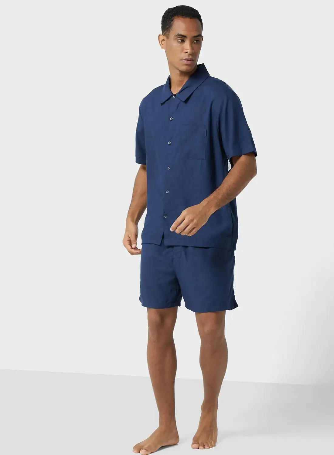 CALVIN KLEIN Essential Shirt & Shorts Set