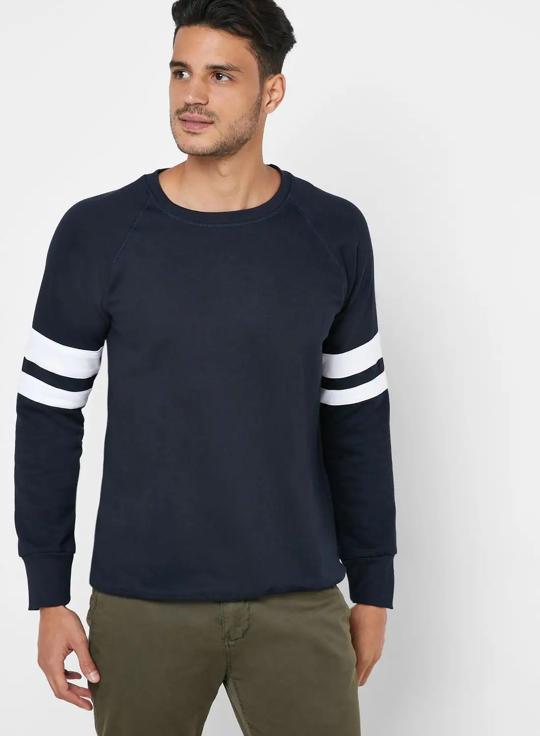 Seventy Five Colour Block Sweatshirt