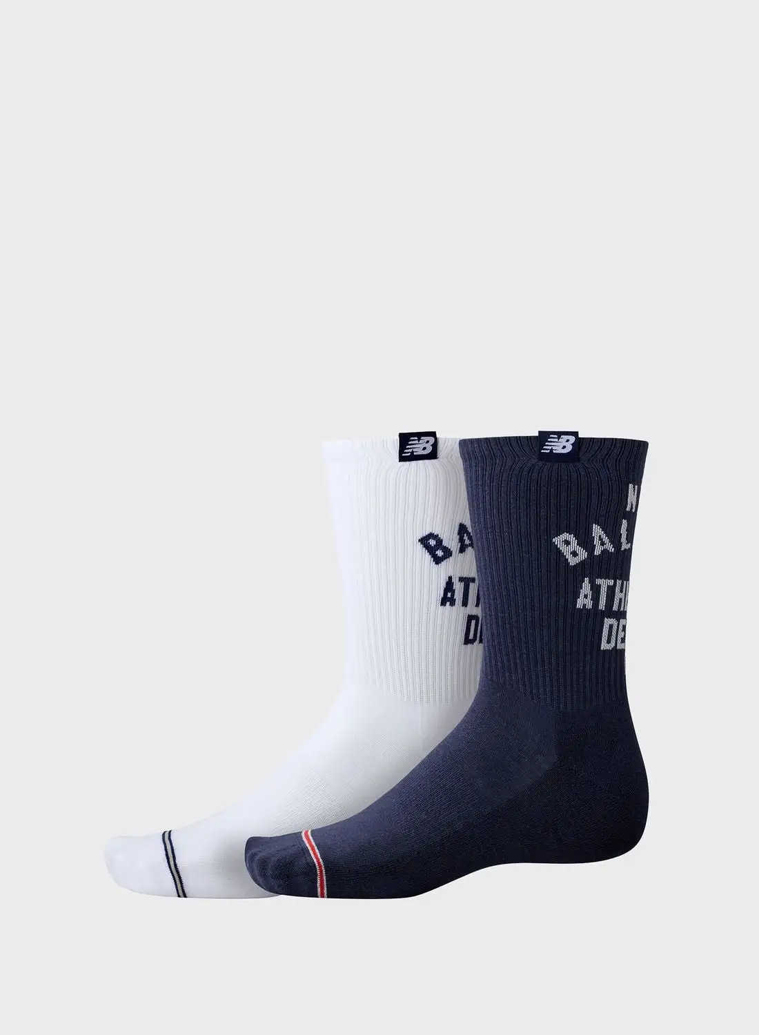 New Balance 2 Pack Midcalf Socks
