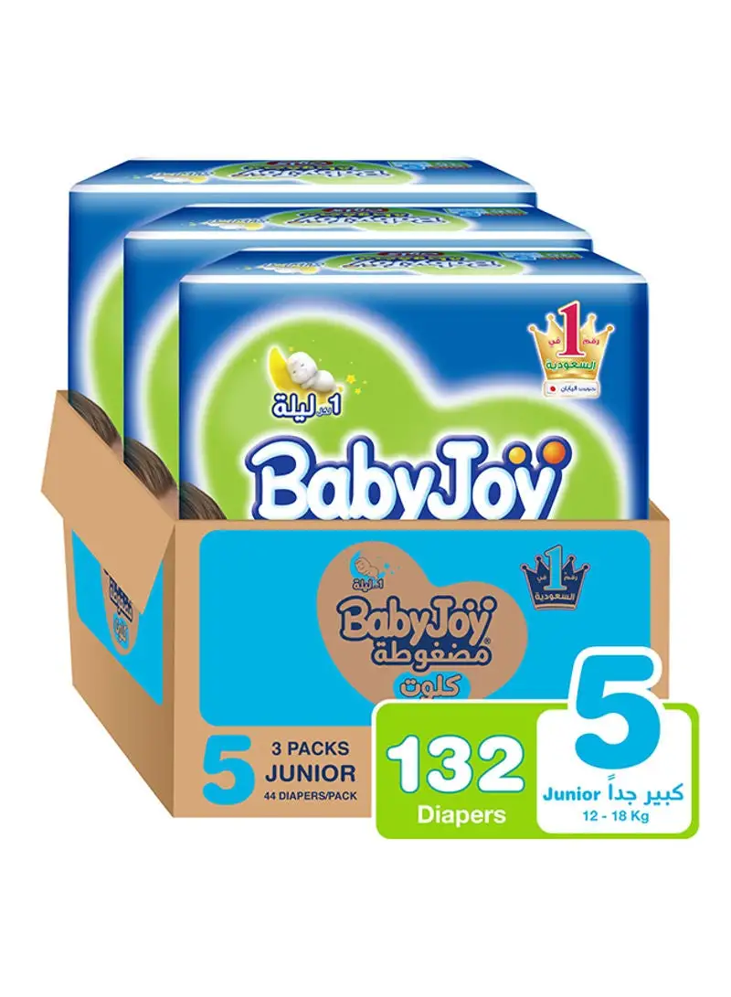 BabyJoy Cullotte Unisex Mega Pack Junior 3x44 Size, 12-18kg