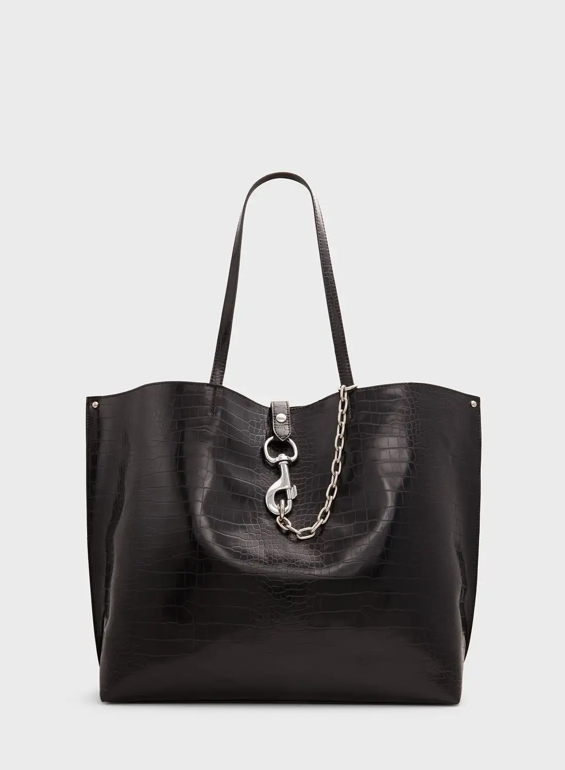 CALL IT SPRING Top Handle Chain Detailed Tote