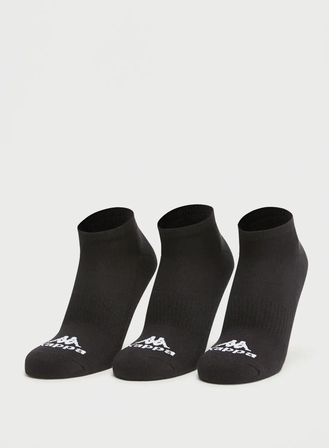 Kappa 3 Pack Logo Crew Socks