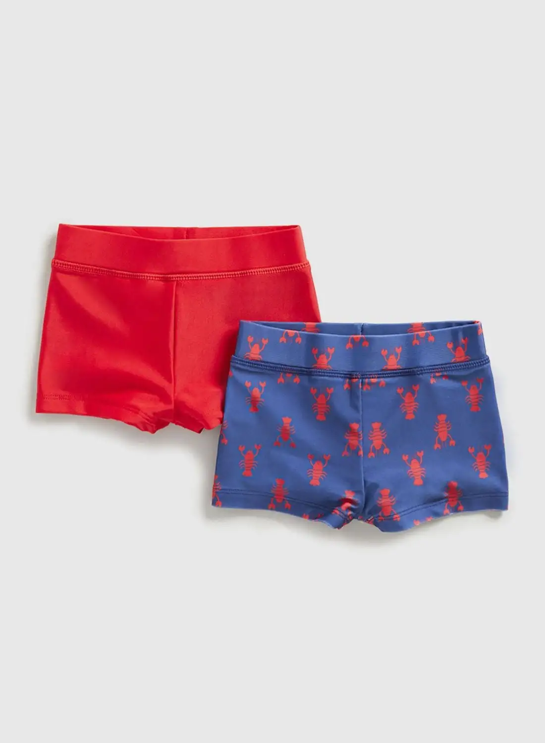 mothercare Kids 2 Pack Printed Trunks