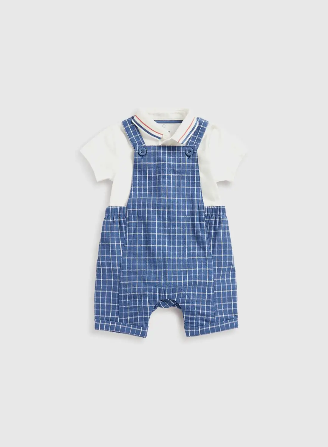 mothercare Kids Checked Bodysuit