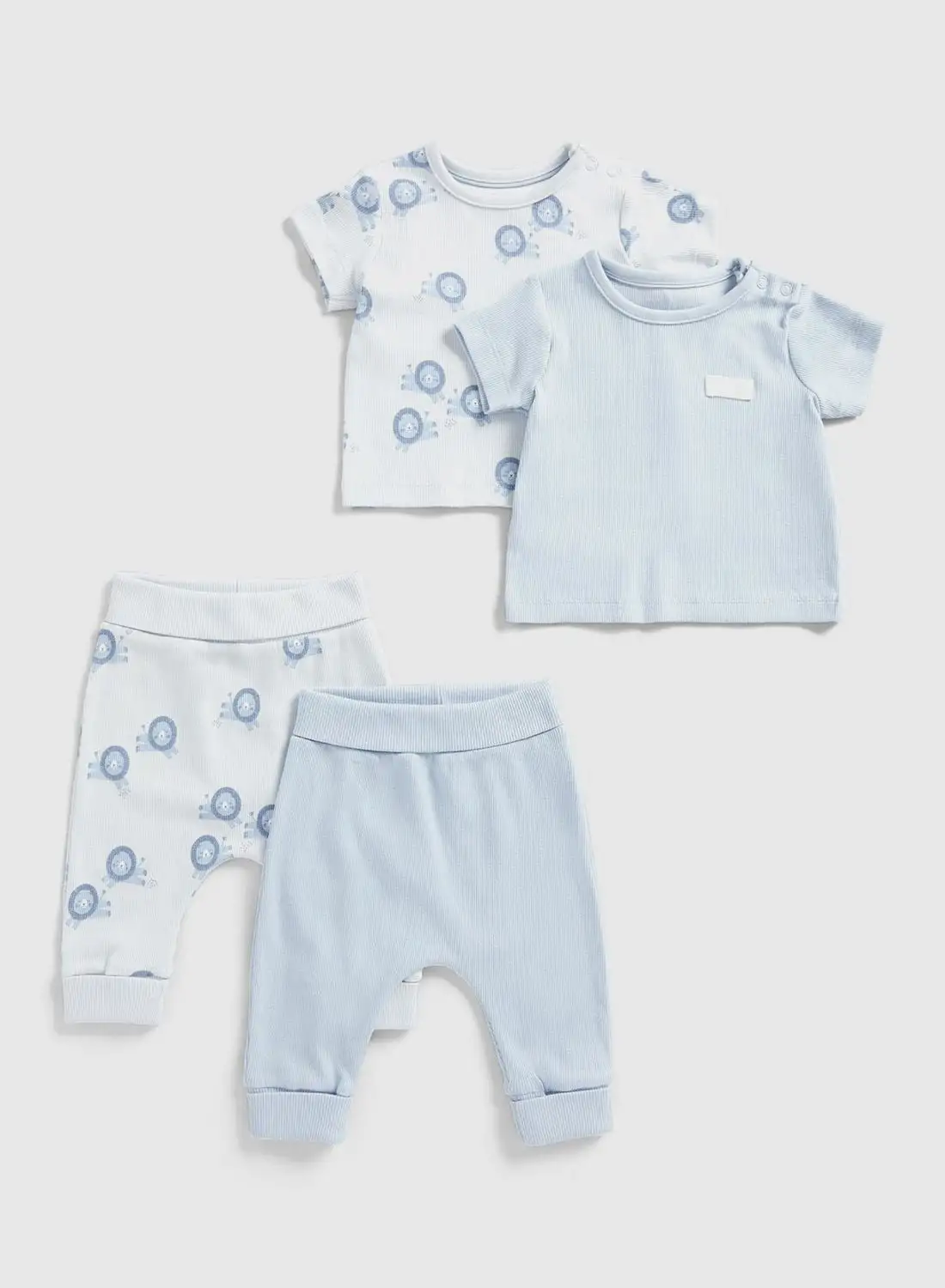 mothercare Kids 2 Pack Printed T-Shirt & Legging Set