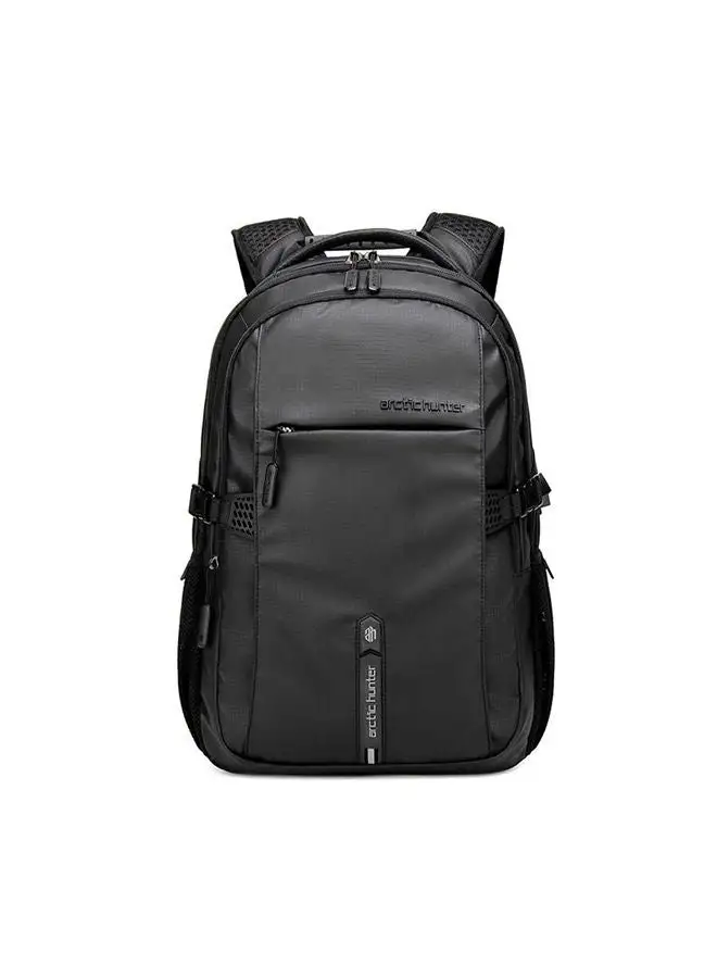 ARCTIC HUNTER Travel Business Waterproof Backpack USB Outport Black