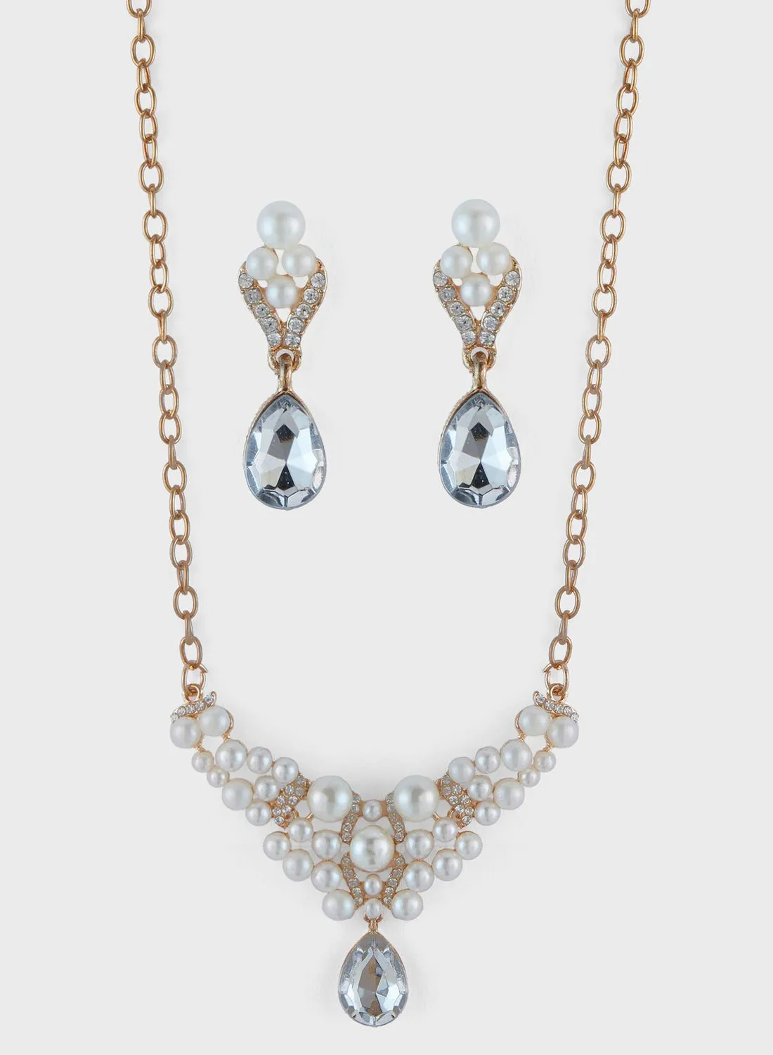 ONLY Lfrederikke Necklace-Earring Set