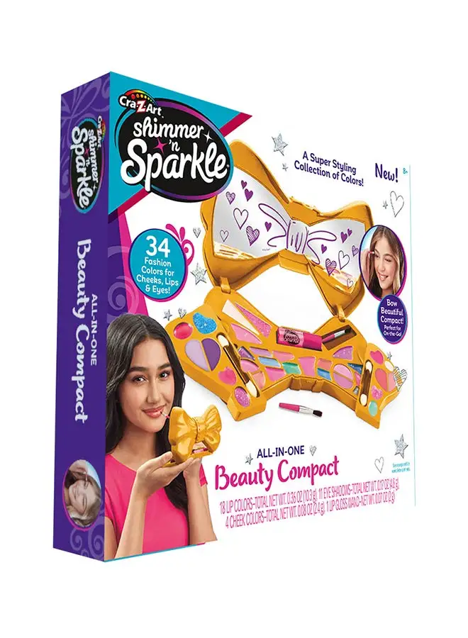 Shimmer N Sparkle All-in-One Beauty Compact