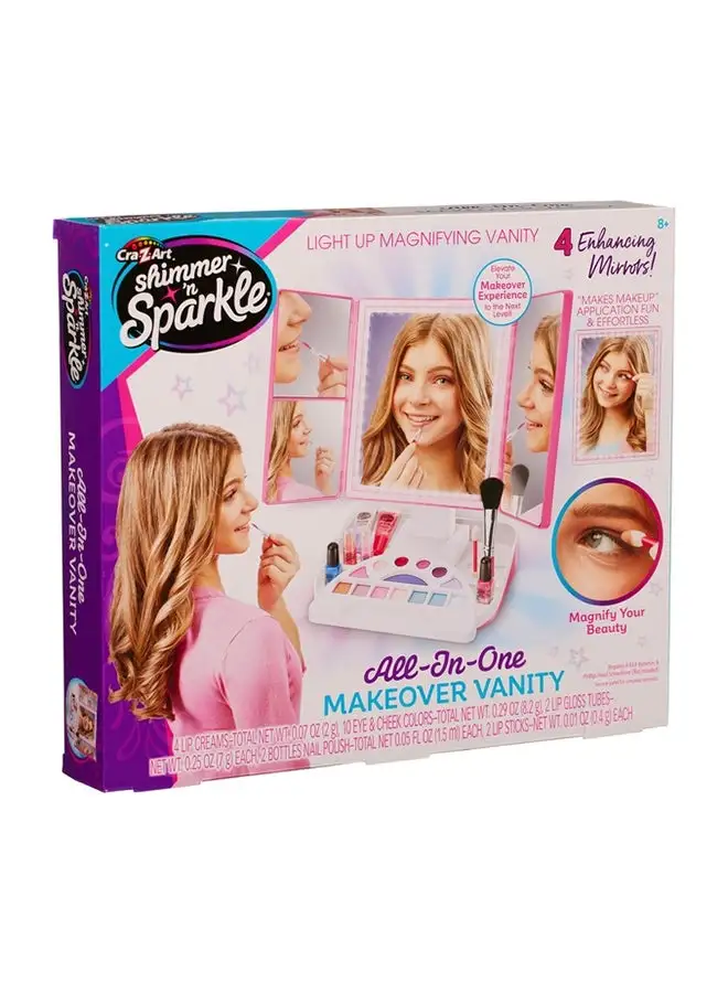 Shimmer N Sparkle All-in-One Makeover Vanity