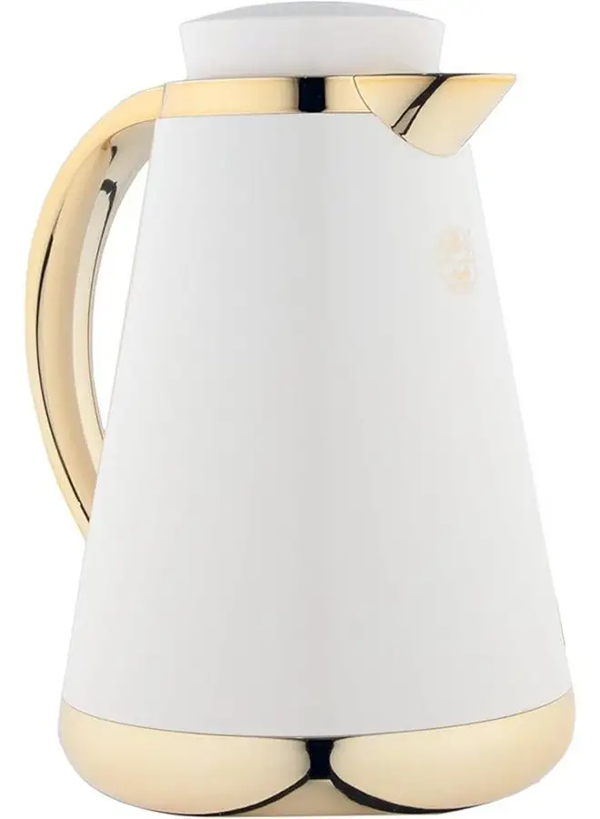 Alsaif Hala Coffee And Tea Vacuum Flask   0.75 Liter Chrome