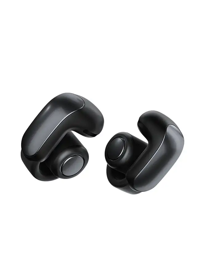 BOSE Ultra Open Earbuds with OpenAudio Technology, Open Ear Wireless Earbuds, Up to 48 Hours of Battery Life Black