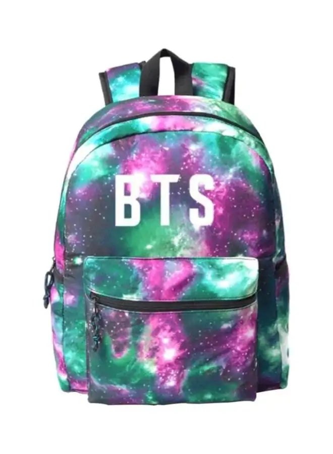 BTS School Travel Laptop Backpack 15.6 inches Multicolour
