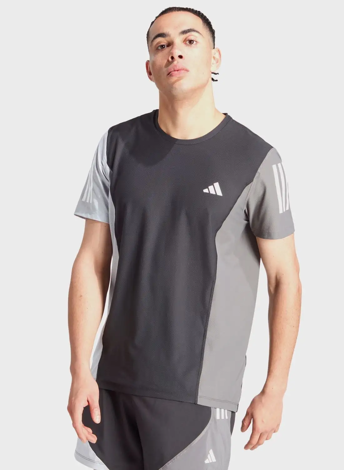 Adidas Own The Run Colorblock T-Shirt