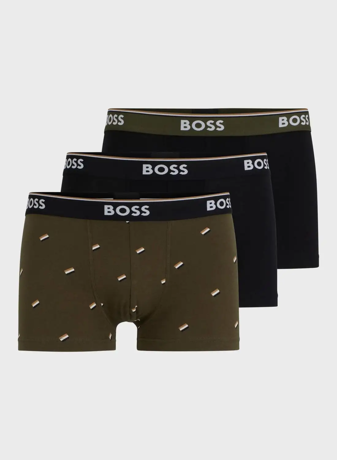BOSS 3 Pack Assorted Boxers
