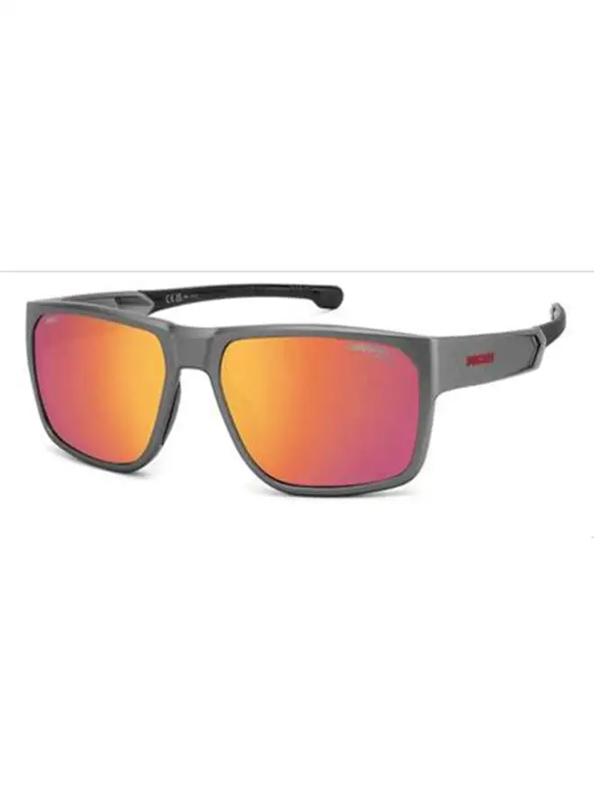 Carrera Men's UV Protection Rectangular Sunglasses - CARDUC 029/S RED 59 Lens Size: 59 Mm Red