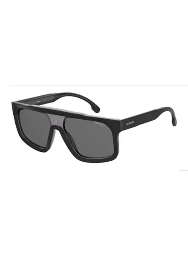 نظارة شمسية كاريرا مستطيلة الشكل للحماية من الأشعة فوق البنفسجية للجنسين - CARRERA 1061/S GRAY 59 مقاس العدسة: 59 ملم رمادي