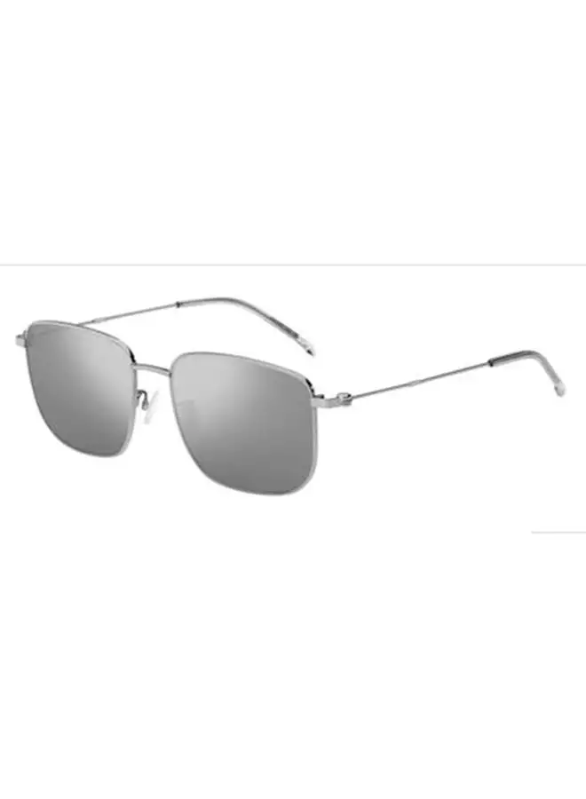HUGO BOSS Men's UV Protection Rectangular Sunglasses - BOSS 1619/F/S GREY 58 Lens Size: 58 Mm Grey