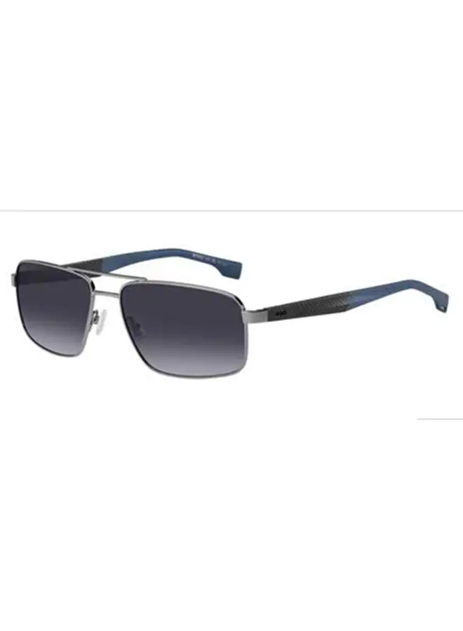 HUGO BOSS نظارات شمسية للرجال للحماية من الأشعة فوق البنفسجية - BOSS 1580/S BROWN 59 مقاس العدسة: 59 ملم بني