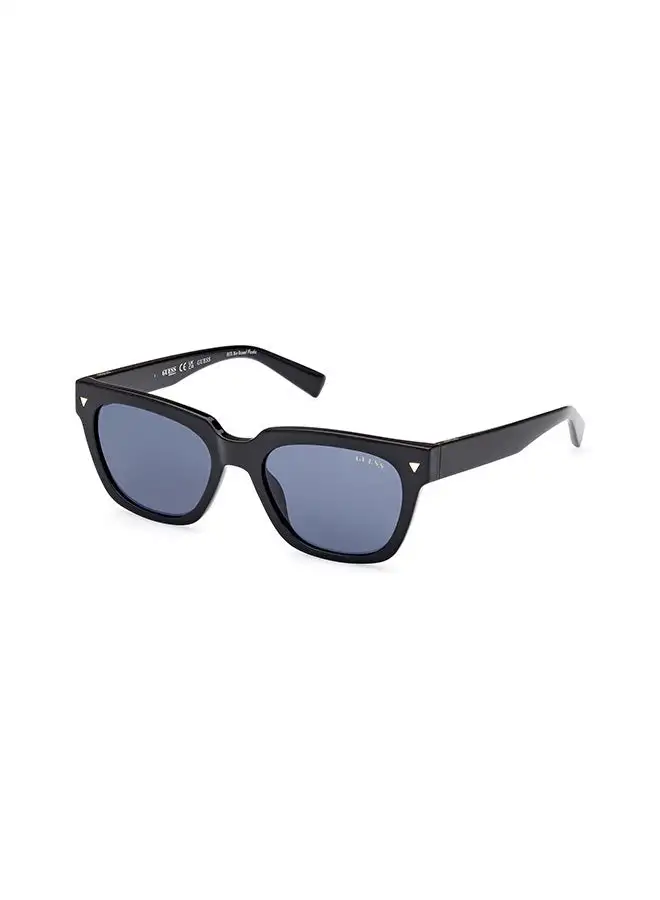 GUESS Men's UV Protection Square Sunglasses - GU826501V53 - Lens Size: 53 Mm