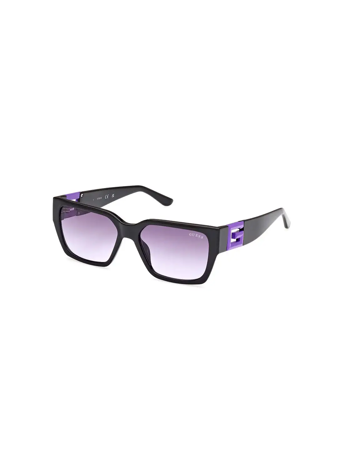 GUESS Unisex UV Protection Square Sunglasses - GU791683Z55 - Lens Size: 55 Mm