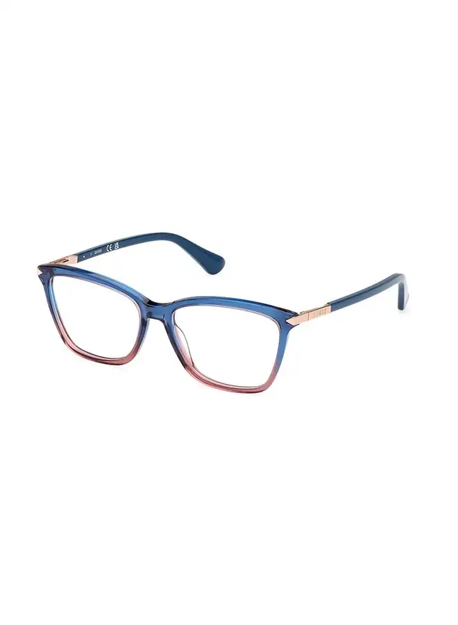 GUESS Women's Square Eyeglass Frame - GU288009252 - Lens Size: 52 Mm