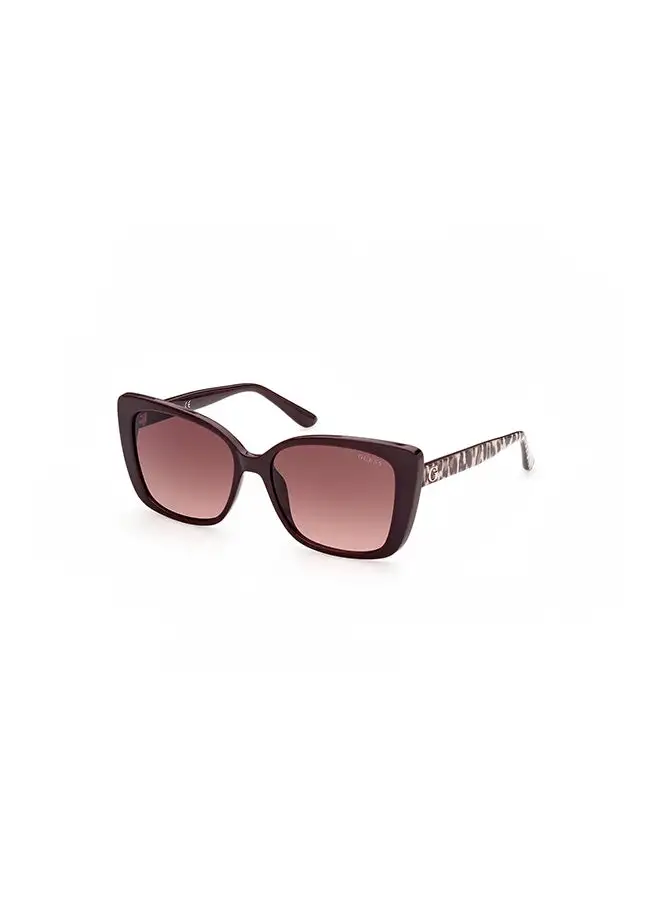 GUESS Women's UV Protection Square Sunglasses - GU782969F56 - Lens Size: 56 Mm