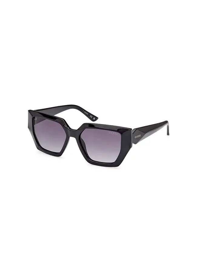 GUESS Women's UV Protection Octagonal Sunglasses - GU789601B53 - Lens Size: 53 Mm