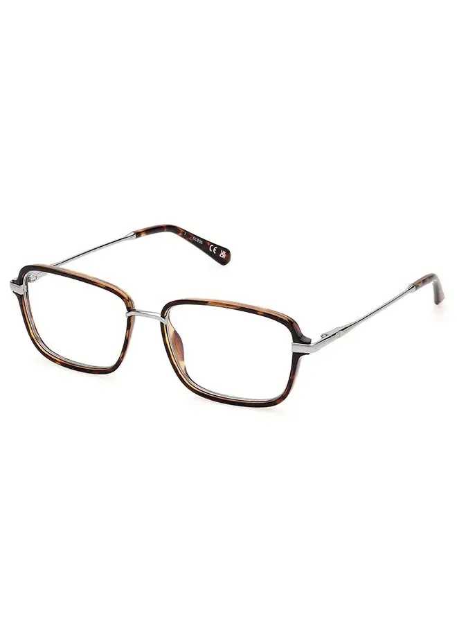 GUESS Men's Rectangular Eyeglass Frame - GU5009905254 - Lens Size: 54 Mm