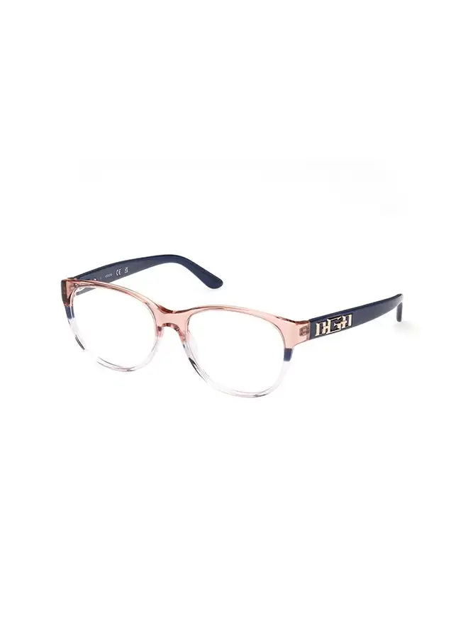 GUESS Women's Round Eyeglass Frame - GU298009253 - Lens Size: 53 Mm