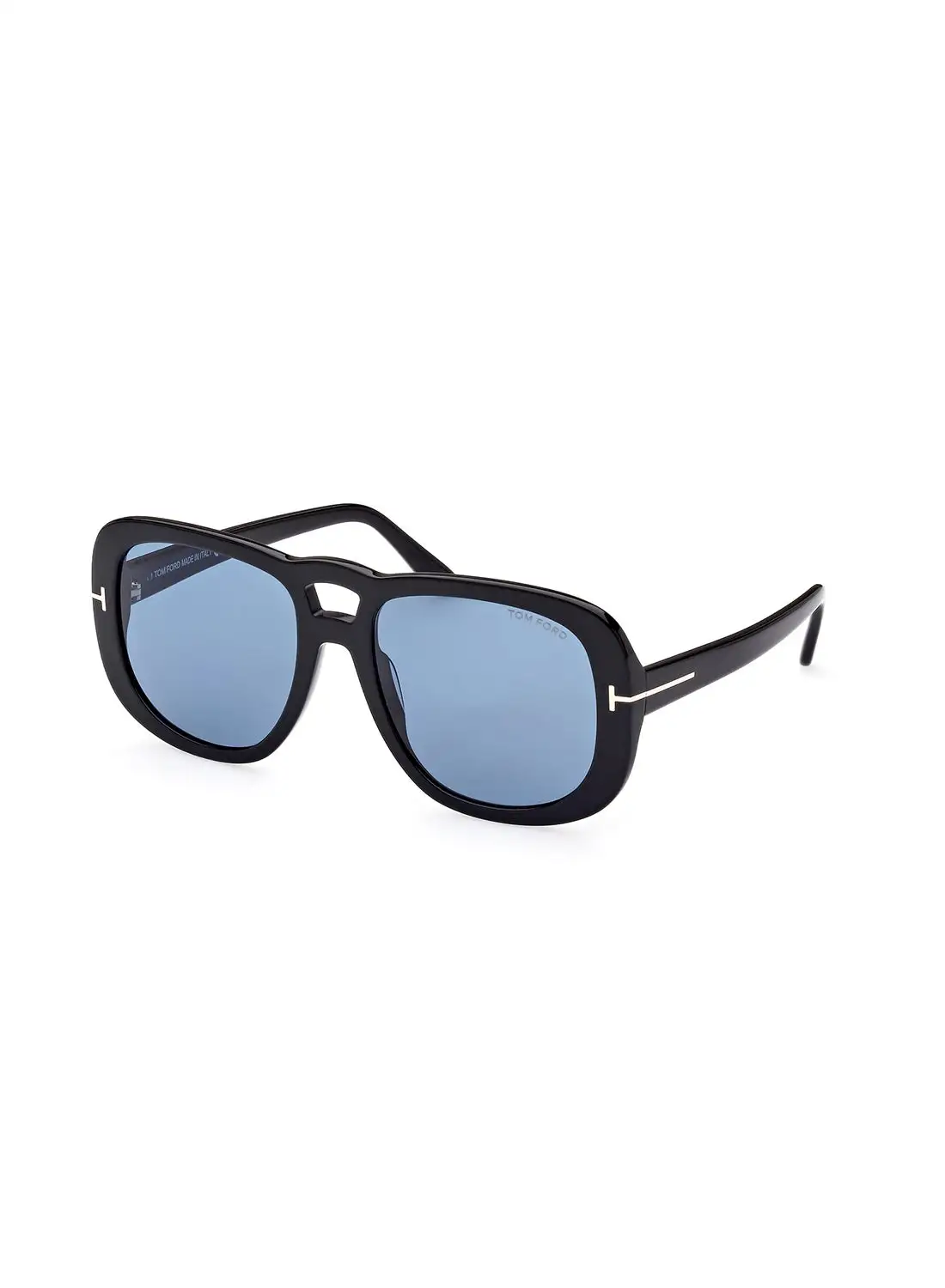 توم فورد نظارة شمسية نافيجيتور للنساء للحماية من الأشعة فوق البنفسجية - FT101201V56 - مقاس العدسة: 56 ملم